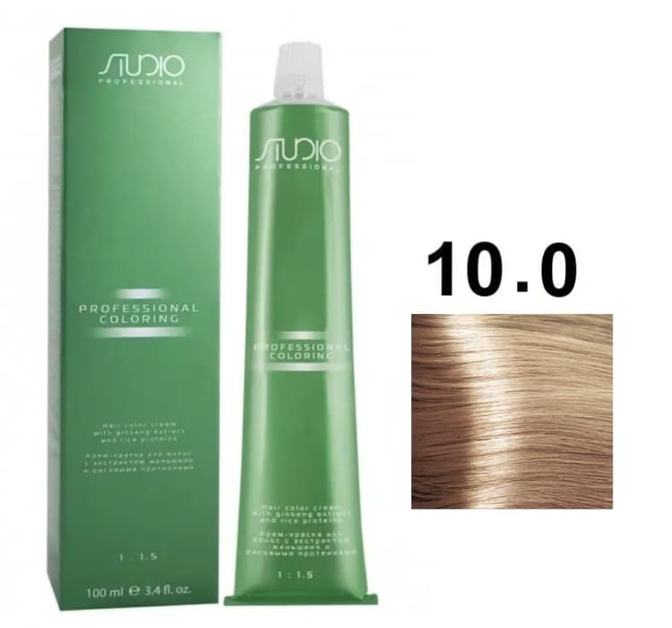 KAPOUS Studio S 10.0 платиновый блонд 100 мл