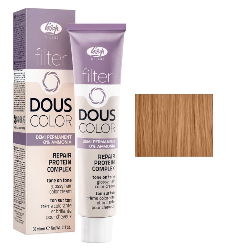 Lisap Filter Douscolor 9/4 супер светлый блонд красное дерево 60 мл