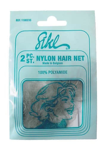 Sibel Сеточка-паутинка для прически, 2шт/уп, т.-коричневая