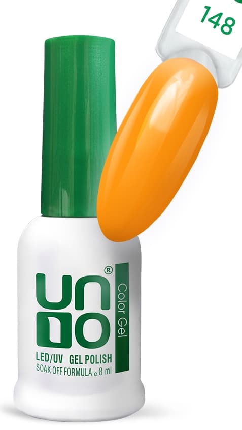 Гель-лак "Uno" - 148 Солнце пустыни - Sun of the Desert, 8мл.Коллекция «Поэзия»