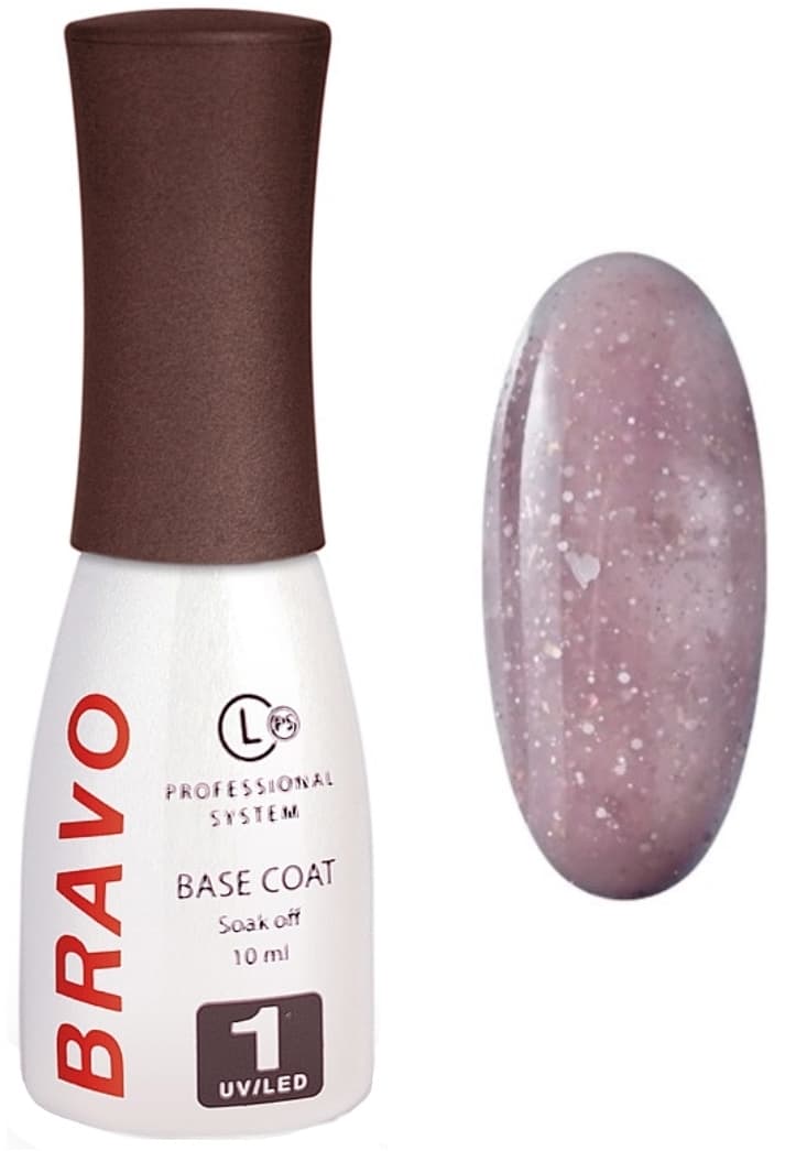 Bravo Цветное базовое покрытие EFFECT 06, Shimmer 10мл 