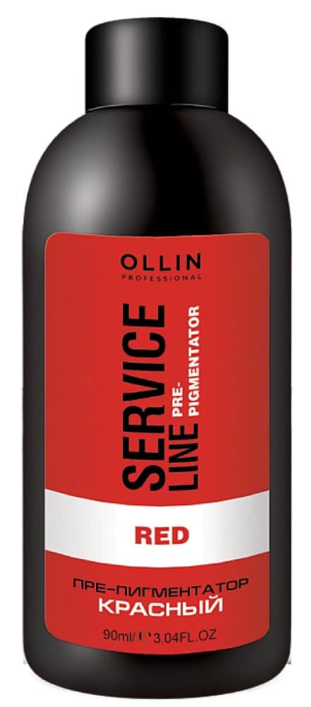 OLLIN SERVICE LINE Флюид-препигментатор красный 90мл