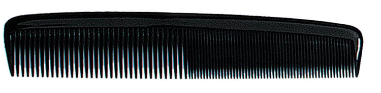 Titania Расческа Мужская 175 Мм Черная