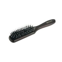 Dewal Щетка массажная деревянная, нат. щетина + пластик штифты, 7 рядов 