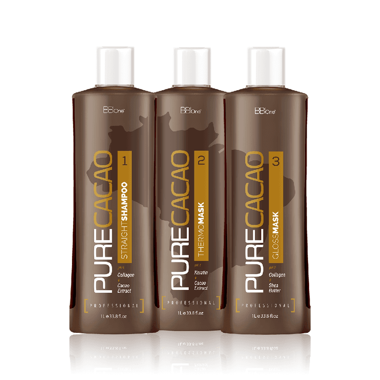 BB One Pure Cacao Набор 3х1000 мл (шампунь + реконструктор + маска)