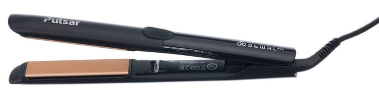DEWAL PRO PULSAR Щипцы-выпрямители 25х100 мм.,титаново-турмалиновое покрытие с функцией вибрации, 65 Вт.,160-260°