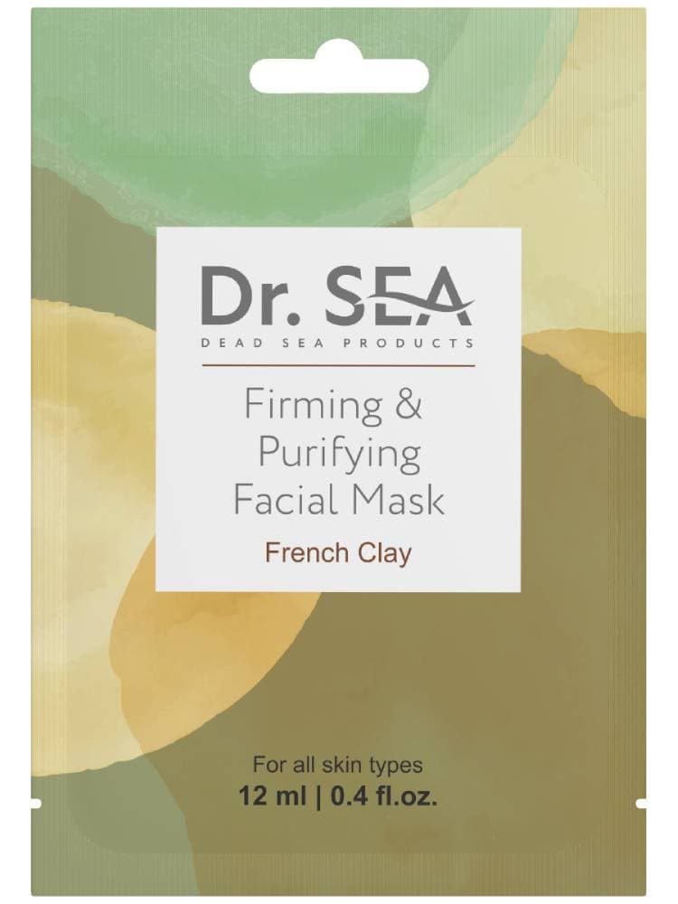 Dr. Sea Укрепляющая и очищающая маска для лица с французской глиной 12 мл