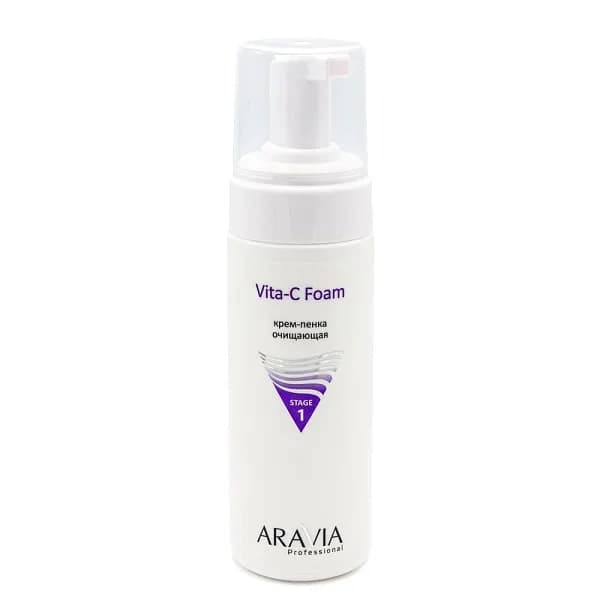 Aravia Крем-пенка очищающая Vita-C Foaming, 160 мл