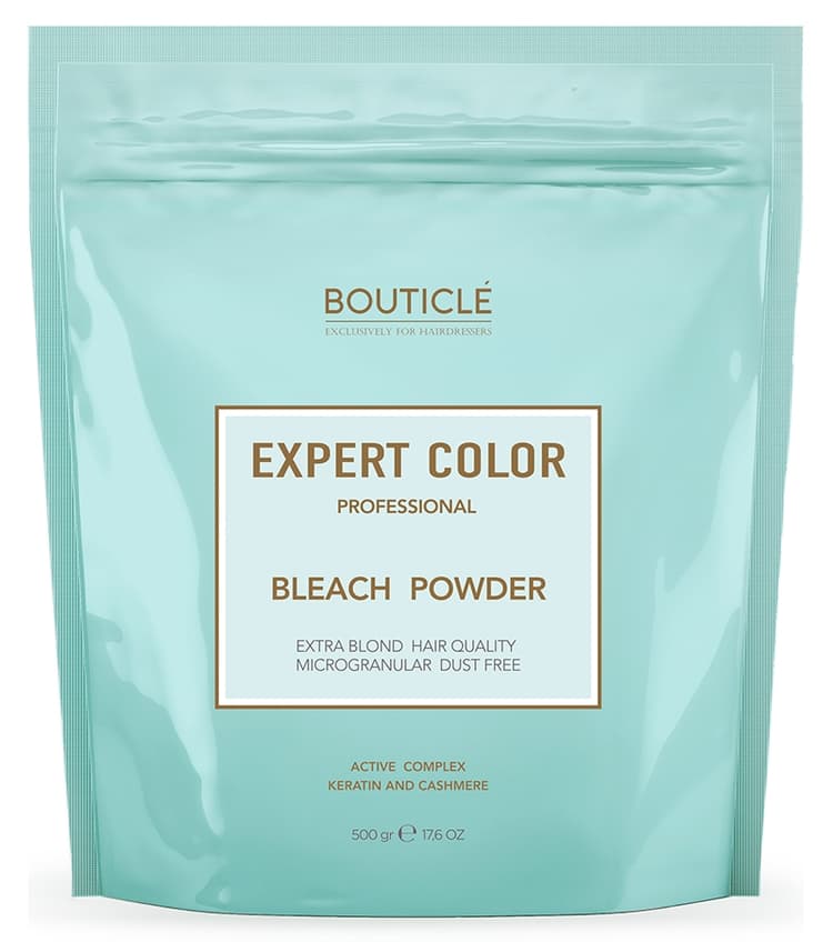 BOUTICLE Обесцвечивающая пудра с кератином и кашемиром - "Expert Color Powder Bleach" 500 гр