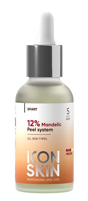 ICON SKIN SMART Миндальный пилинг 12% для всех типов кожи 30 мл