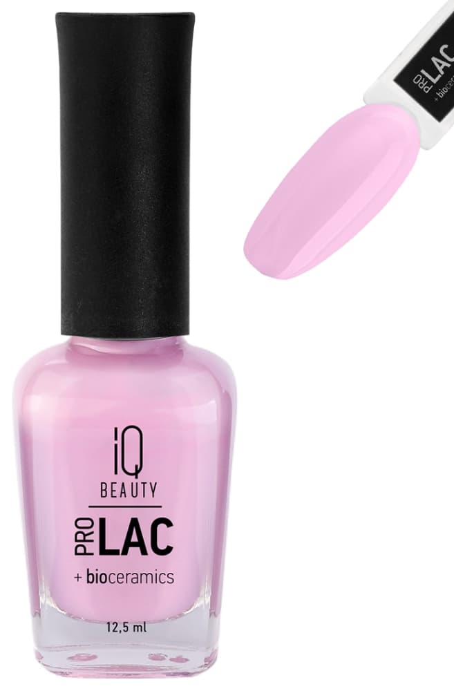 IQ BEAUTY PROLAC Лак для ногтей укрепляющий с биокерамикой 12.5 мл № 013