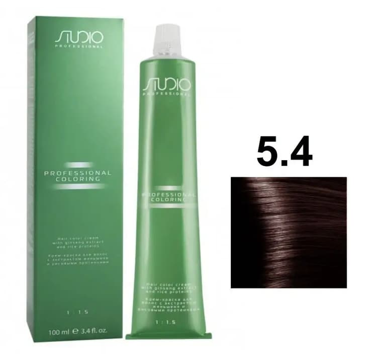 KAPOUS  Studio S 5.4 светлый медно-коричневый  100 мл