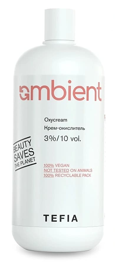 TEFIA AMBIENT Крем-окислитель 3%/ 10 vol. 900 мл