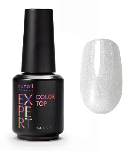 RuNail Expert Top Color Non Sticky Топ цветной №157 18 мл.