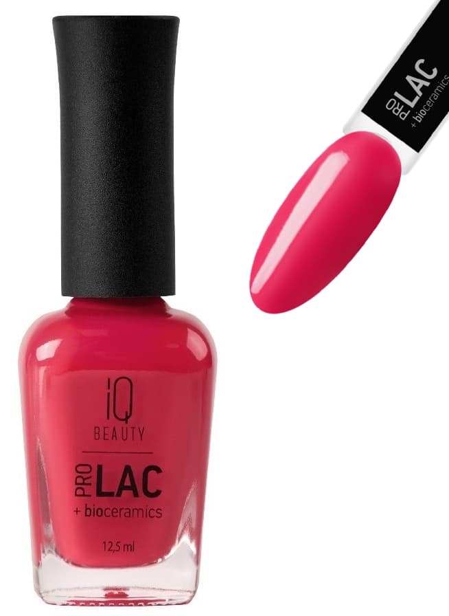 IQ BEAUTY PROLAC Лак для ногтей укрепляющий с биокерамикой 12.5 мл №134 Picasso