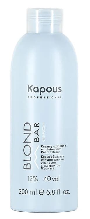 Kapous Blond Bar Кремообразная окислительная эмульсия Blond Cremoxon 12%, 200 мл