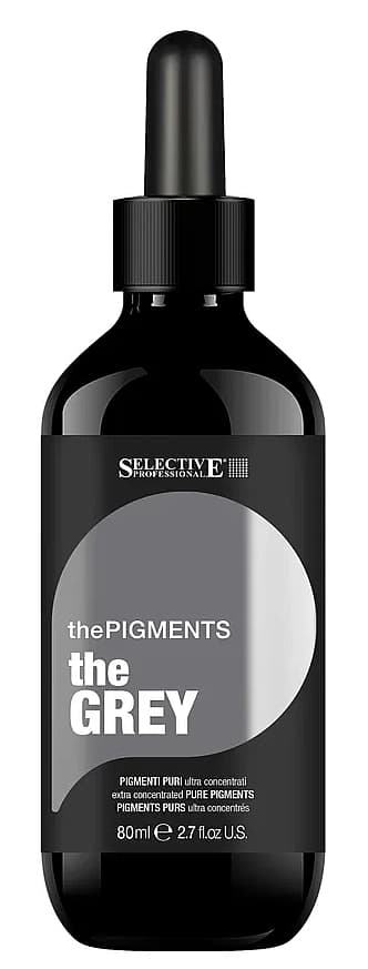 SELECTIVE thePIGMENTS Ультраконцентрированный пигмент серый (the GREY) 80 мл