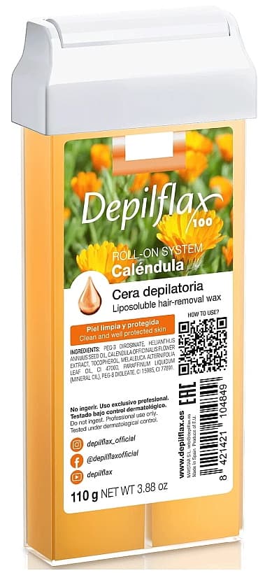 Depilflax Воск в картридже - Календула 110 мл 