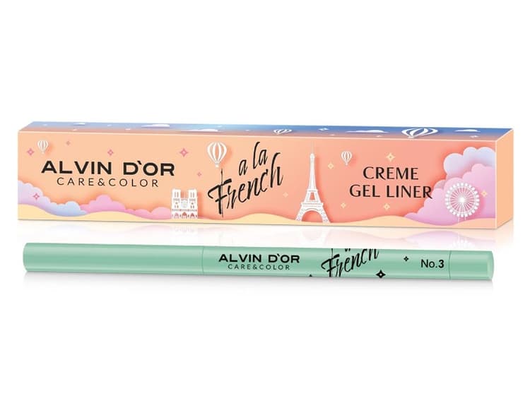 Alvin D'or A LA FRENCH Карандаш для глаз Creme gel liner 03 