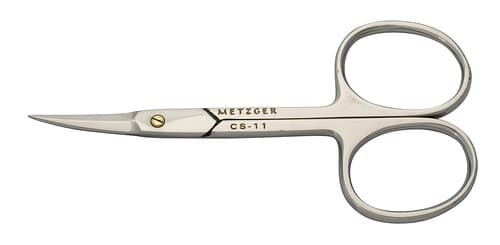 METZGER Ножницы ногтевые, изогнутые блестящие