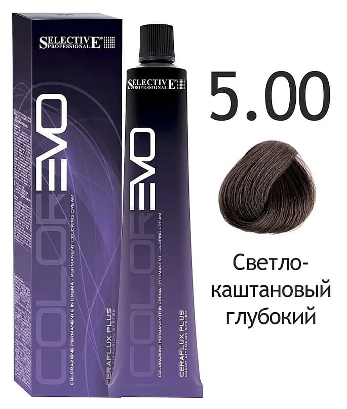 SELECTIVE COLOREVO 5.00   светло-каштановый  глубокий 