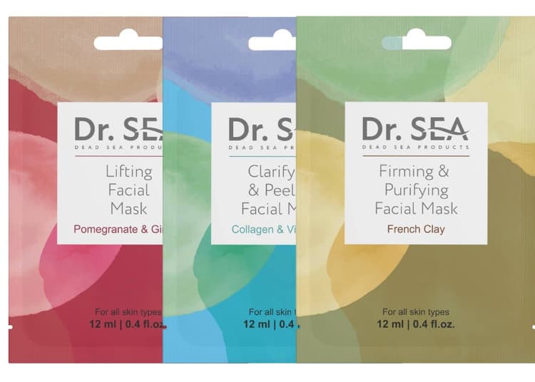 Набор масок для лица Dr. Sea