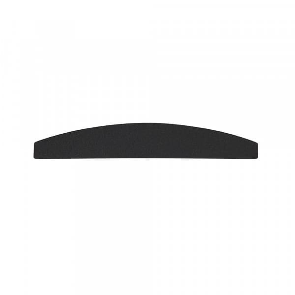 RuNail Сменные файлы черные для пилки "полукруг" 100грит (50шт)