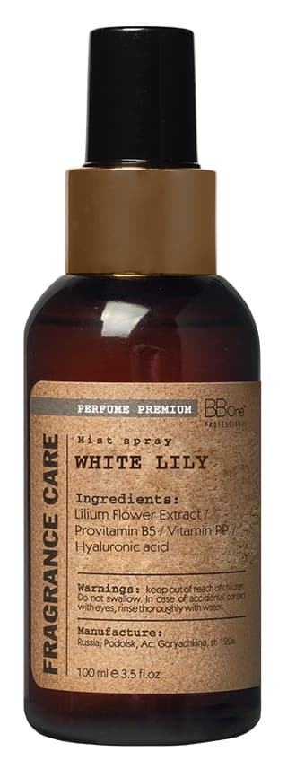 BB One FRAGRANCE CARE Парфюмированный Мист спрей для волос White Lily 100 мл.