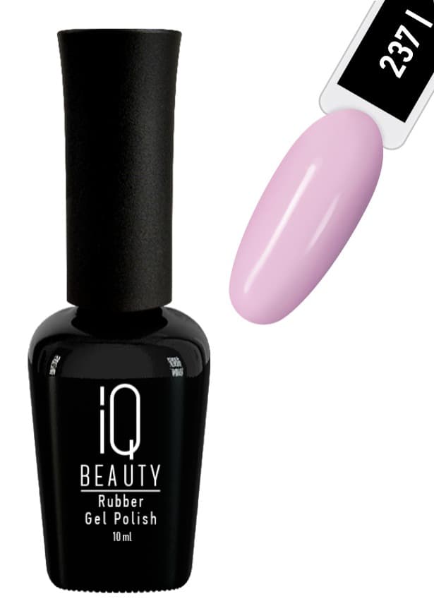 IQ BEAUTY Каучуковый гель-лак с кальцием №237 10 мл. Day off - коллекция "Breathing room"