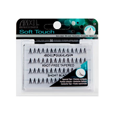 Ardell Soft Touch Пучки ресниц ультра-легкие безузелковые, короткие