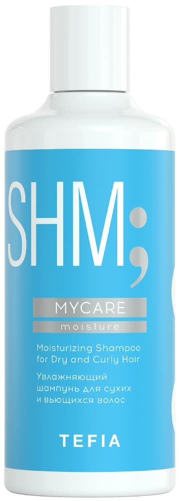 TEFIA MYCARE MOISTURE Увлажняющий шампунь для сухих и вьющихся волос 300мл