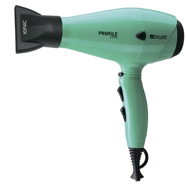 DEWAL Фен Profile 2200 с ионизацией, аквамарин, 2200W