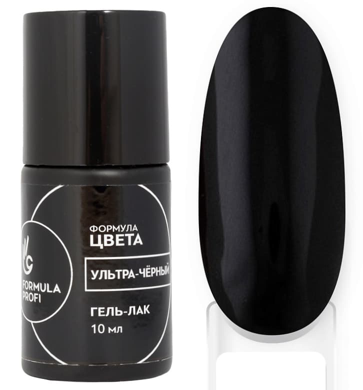 Formula Prof Ультра-черный гель-лак, 10мл 