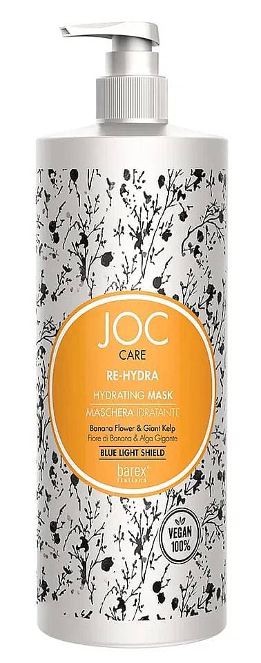 BAREX JOC CARE Увлажняющая маска с цветком банана и гигантской водорослью "RE-HYDRA" 1000мл 
