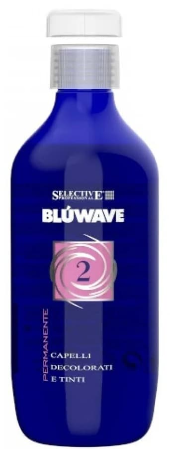 SELECTIVE Хим.состав BLUE WAVE 2  (состав для  окрашенных, поврежденных волос)250мл 