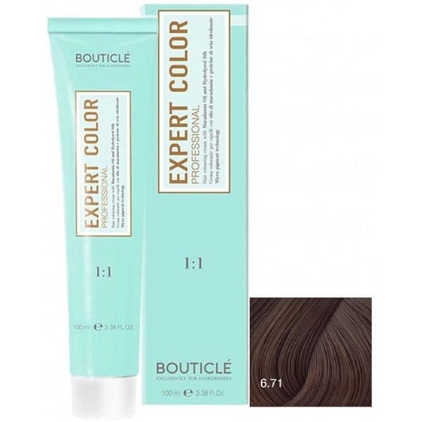 BOUTICLE Expert color 6/71 темно-русый коричнево-пепельный