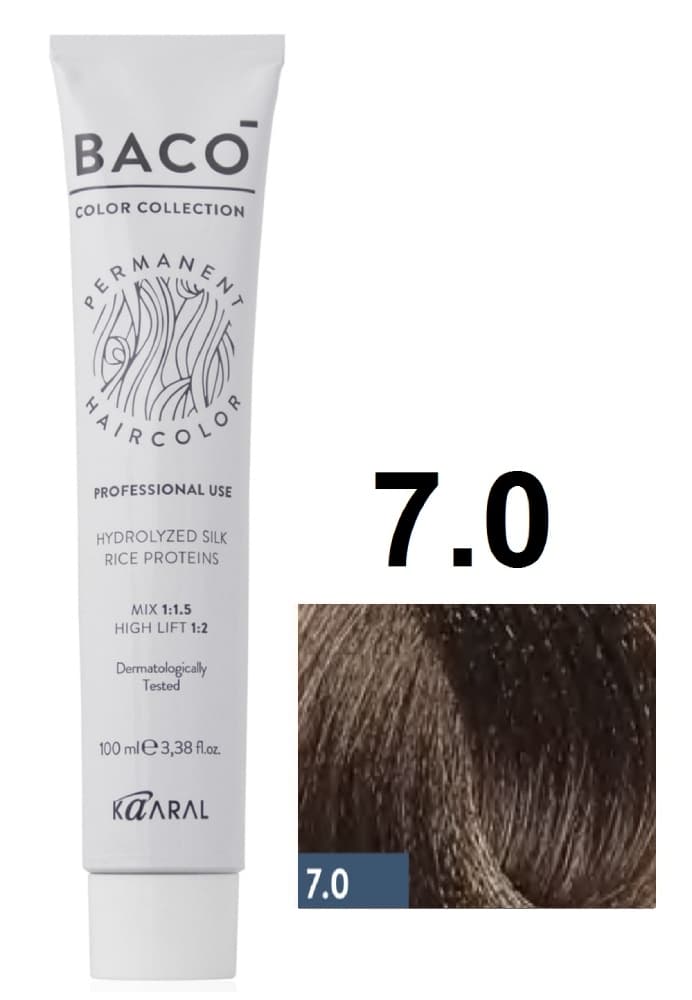 KAARAL Baco color 7.0 блондин 100 мл
