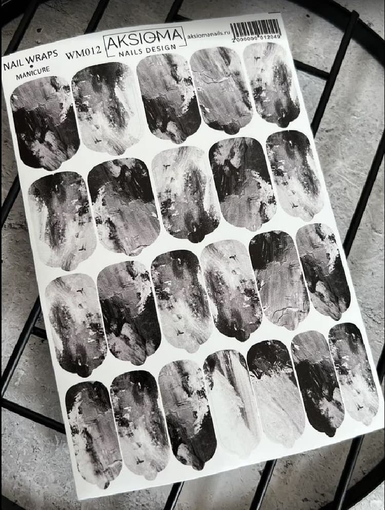 Пленка для маникюра Aksioma WM-012