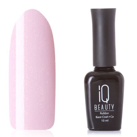 IQ BEAUTY Базовое камуфлирующее покрытие с шиммером каучуковое с кальцием , Брызги шампанского, 10 м
