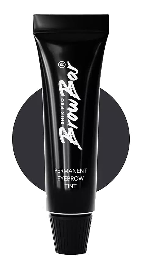 SHIK Краска для бровей и ресниц Permanent eyebrow tint BrowBar Иссиня-черный, 15 мл