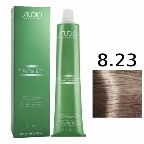 KAPOUS Studio S 8.23 светлый бежевый перламутровый блонд 100 мл