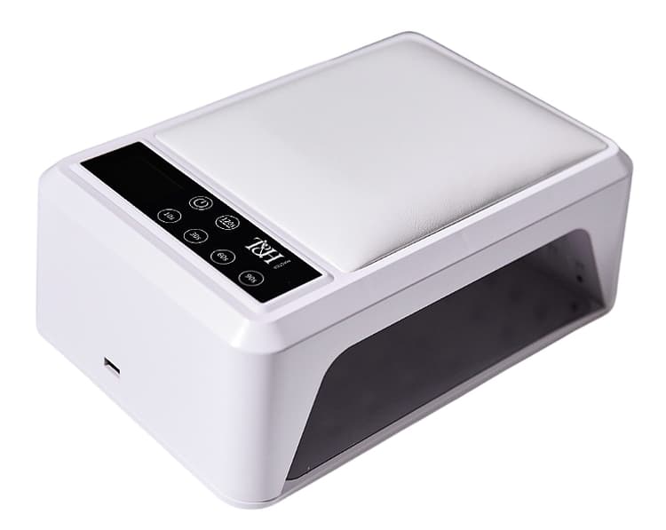 TH MASTER Лампа LED/УФ на две руки,66 диодов, таймер 10,30,60,120 сек.,72 Вт., цвет белый