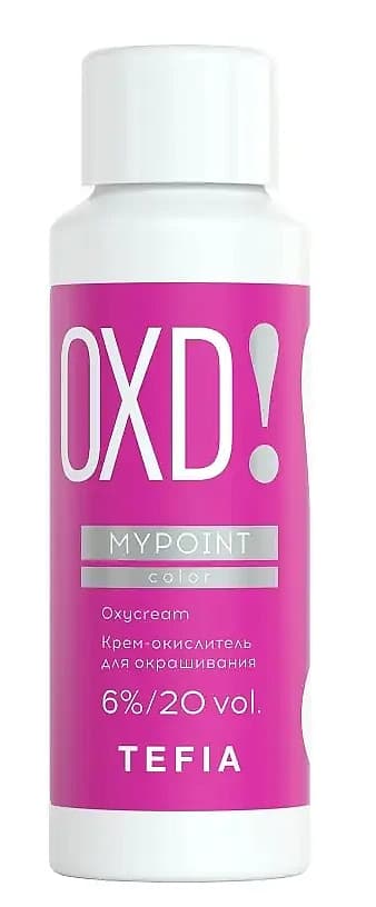 TEFIA MYPOINT Крем-окислитель для окрашивания волос 6% 60мл