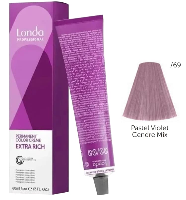LONDACOLOR /69 пастельный фиолетовый сандрэ микстон