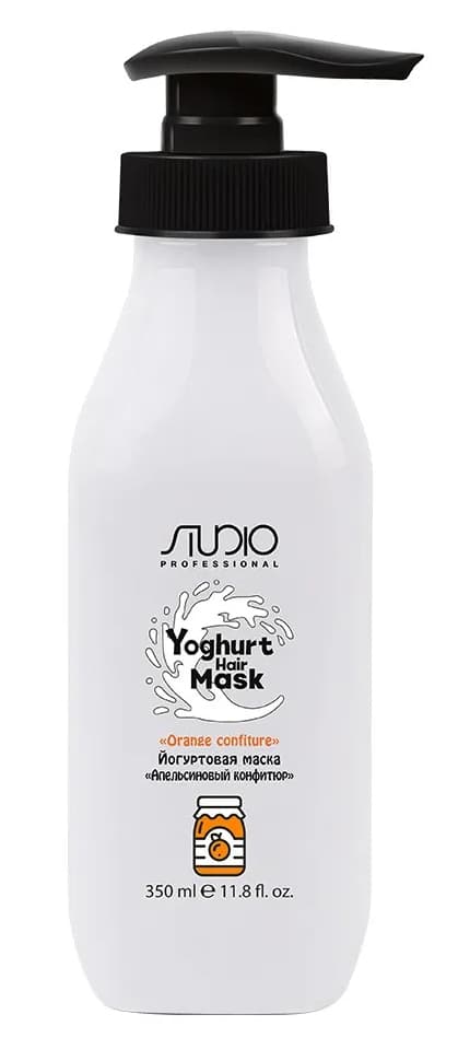 Kapous Studio Йогуртовая маска для волос "Апельсиновый конфитюр" 350 мл 