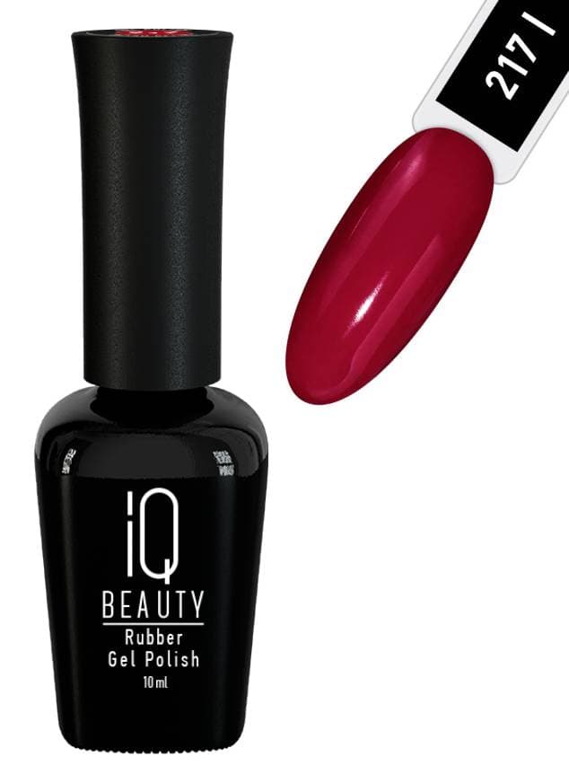 IQ BEAUTY Каучуковый гель-лак с кальцием №217 10 мл. Peppery - коллекция "Peppery" 