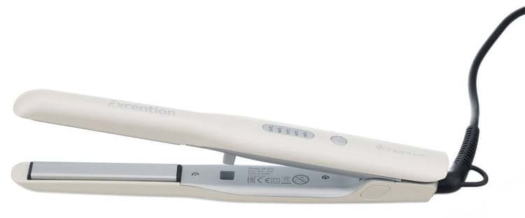 DEWAL PRO EXCEPTION MINI Щипцы-выпрямители 15х85мм,белые, керамико-турмалиновое покрытие 130 - 210°,  33Вт.