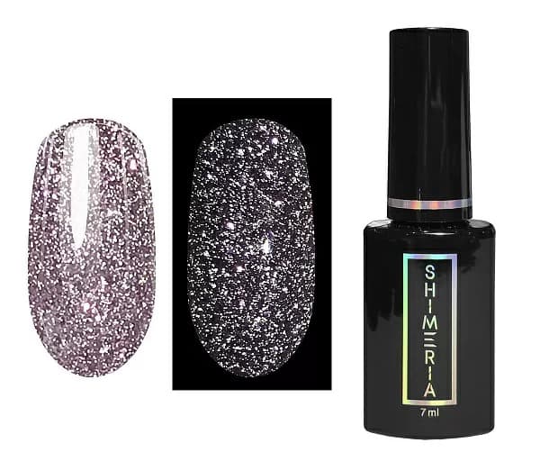 RuNail Гель-лак светоотражающий Shimeria Potal, 7 мл №7652