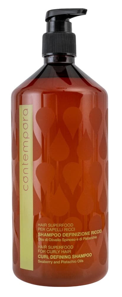 BAREX СОNTEMPORA Шампунь для вьющихся волос с маслом облепихи и фисташковым маслом 1000 мл. 