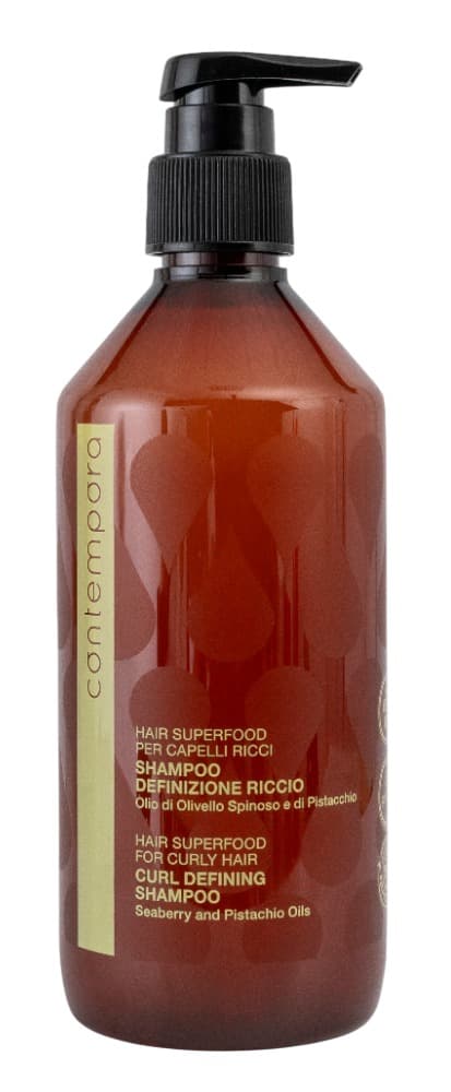 BAREX СОNTEMPORA Шампунь для вьющихся волос с маслом облепихи и фисташковым маслом 500 мл.